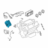 OEM Oldsmobile Cutlass Cruiser Coil Module Diagram - 19245558