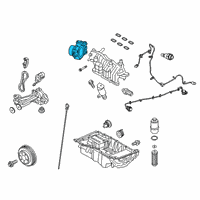 OEM 2007 Ford Five Hundred Intake Manifold Seal Diagram - 1X4Z-9E936-AA