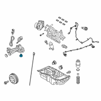 OEM 2018 Lincoln Continental Inlet Tube Gasket Diagram - FT4Z-6626-A