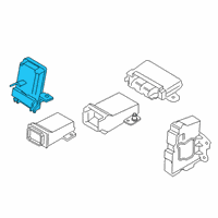 OEM 2020 Ford F-350 Super Duty Module Diagram - LC3Z-14F642-A