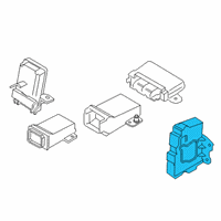 OEM 2022 Ford F-350 Super Duty Module Diagram - HC3Z-13C788-C