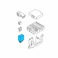 OEM 2010 Ford Transit Connect Relay Diagram - AT1Z-14N089-A