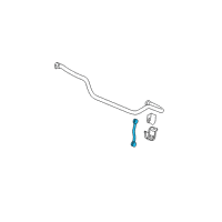 OEM 2002 Jeep Grand Cherokee Link-SWAY ELIMINATOR Diagram - 52088283