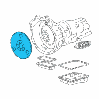 OEM BMW 323Ci Flywheel Diagram - 11-22-1-717-383