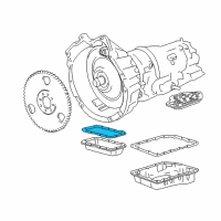 OEM BMW 850CSi Gasket Asbestos Free Diagram - 24-11-1-421-599