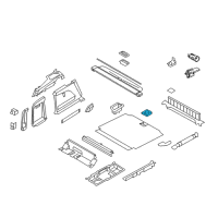 OEM 2017 BMW 535i GT Handle, Floor Carpet-Luggage Comp Diagram - 51-47-7-267-483