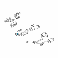 OEM 2002 BMW Z3 Flat Gasket Diagram - 18-10-7-502-346