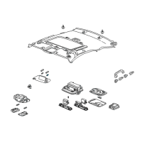 OEM Honda Clarity Bulb Diagram - 83231-TA0-A91