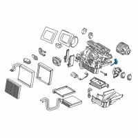 OEM 2015 Ford Escape In-Car Sensor Diagram - FV6Z-19C734-B