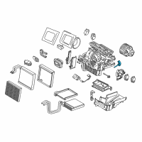 OEM 2017 Ford Escape In-Car Sensor Diagram - FV6Z-19C734-B