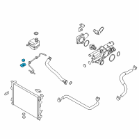 OEM Kia Sportage Bracket Assembly-Radiator Diagram - 253332S000