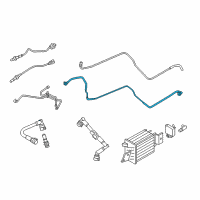 OEM Ford F-150 Tube Diagram - JL3Z-9D289-A