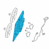 OEM 2020 Dodge Challenger SHROUD-Fan Diagram - 68050294AC