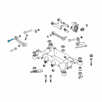 OEM 2010 BMW 550i Hexagon Collar Screw Diagram - 33-30-6-760-391