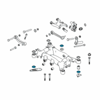 OEM BMW 525xi Stopper, Top Rear Diagram - 33-31-6-765-409