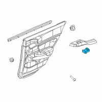 OEM 2015 Honda Civic Switch Assembly, Power Window Assistant Diagram - 35760-TF0-003