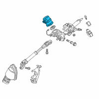 OEM 2022 Lexus UX250h Computer Assembly, Power Diagram - 89650-76320