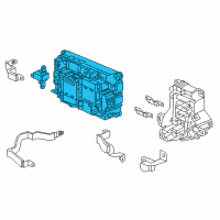 OEM 2019 Acura MDX Board Assembly, Junction Diagram - 1E100-5Y3-003