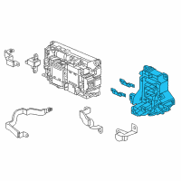 OEM 2020 Acura RLX Board Assembly, Sub Junction Diagram - 1E200-5K1-N01