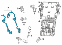 OEM Cadillac Escalade Wire Diagram - 12697820
