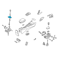 OEM Hyundai Boot Assembly-Shift Lever Diagram - 84640-A5000-4X