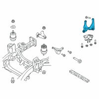 OEM 2022 Ford Ranger Transmission Mount Bracket Diagram - EB3Z-6068-A