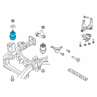 OEM 2021 Ford Ranger Side Mount Diagram - KB3Z-6038-C