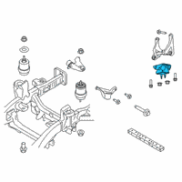 OEM Ford Ranger Transmission Mount Diagram - KB3Z-7E373-A