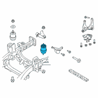 OEM Ford Ranger Side Mount Diagram - KB3Z-6038-A