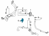 OEM 2022 Ford F-150 Control Valve Diagram - JL3Z-18495-F