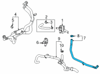 OEM Ford TUBE Diagram - ML3Z-7A031-B