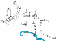 OEM Ford HOSE ASY Diagram - ML3Z-8C289-B