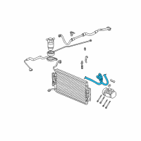 OEM Oldsmobile Cutlass Supreme Hose & Tube Assembly Diagram - 19244815