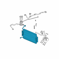 OEM 2005 Chevrolet Classic Condenser Asm-A/C Diagram - 22719427