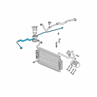 OEM Oldsmobile Alero Lines Diagram - 22661508