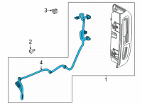 OEM 2021 GMC Sierra 3500 HD Socket & Wire Diagram - 84574264