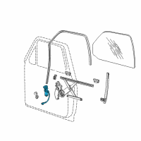 OEM 2005 Ford Explorer Sport Trac Motor Diagram - 1L2Z-7823394-BB