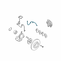 OEM 2007 Kia Rondo PAB K Diagram - 587311D000DS