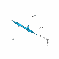 OEM 2013 Toyota Highlander Gear Assembly Diagram - 45510-0E030