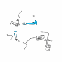 OEM 2007 Chrysler Sebring Tube-EGR Valve Diagram - 4891606AD