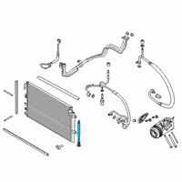 OEM 2019 Ford Edge Drier Diagram - K2GZ-19C836-A