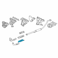 OEM 2000 Honda CR-V Cover (Lower) Diagram - 18181-PR4-A01
