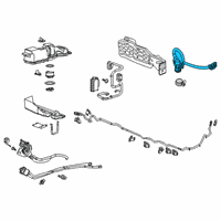 OEM Cadillac Escalade Injector Diagram - 55509767