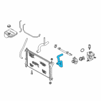 OEM 2004 Ford Focus Upper Hose Diagram - 3S4Z-8260-BC
