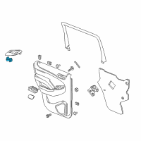 OEM Chevrolet Silverado 3500 HD Window Switch Diagram - 23436335