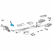 OEM Lexus LS500 INSULATOR Sub-Assembly Diagram - 58042-50050