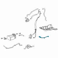 OEM Toyota Sienna Oxygen Sensor Diagram - 89465-08070