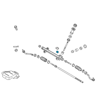 OEM 2014 Kia Optima Ball Bearing Diagram - 565523Q000