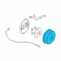 OEM Buick Drum Asm, Rear Brake Diagram - 88957254