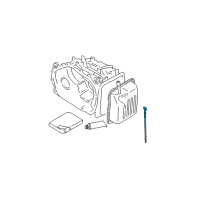 OEM Hyundai Santa Fe Oil Level Gauge Diagram - 46580-39302